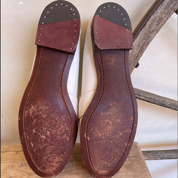 RALPH LAUREN Leather Loafer Bench Made Maine USA!! - Picture 5 of 14
